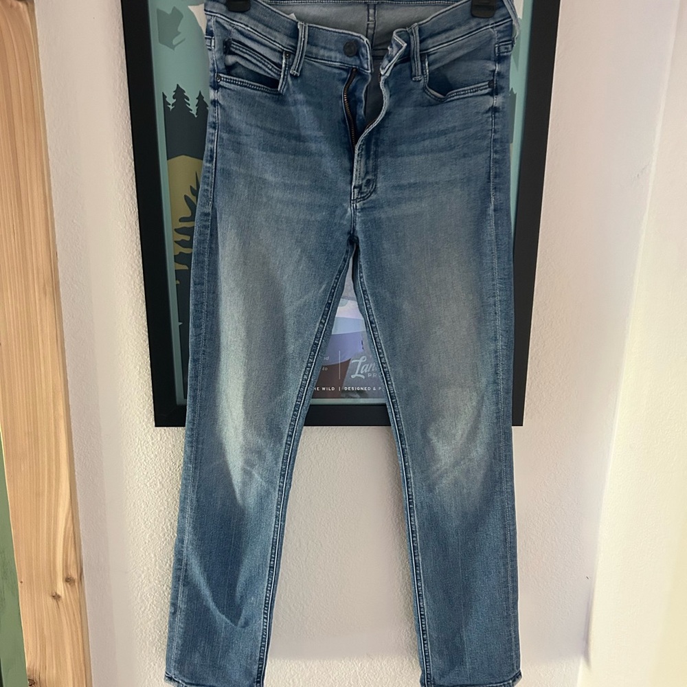 MOTHER THE MIDRISE DAZZLER ANKLE JEAN SIZE 26 orig. $238. EXCELLENT CONDITION!